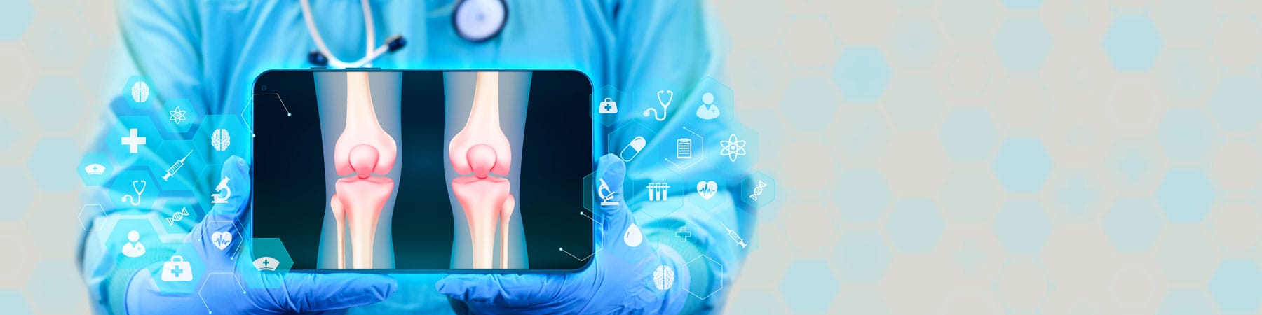Joint Pain, Arthritis And Tendon Problems. Knees With Inflammati
